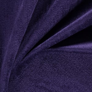 FR fabric ludo collection in plum closeup