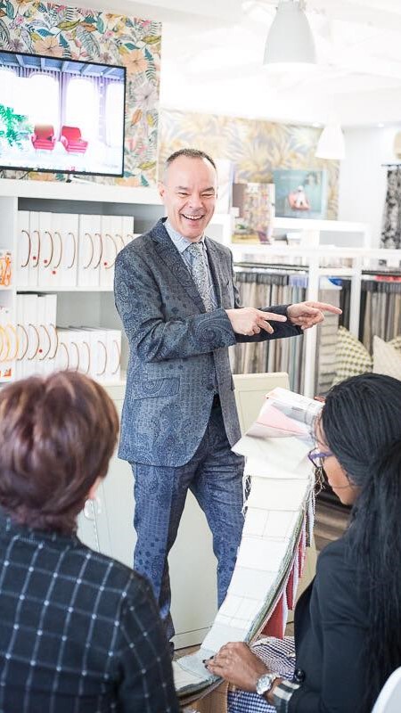 Olivier Delhomme smiling, in his element in fr-one