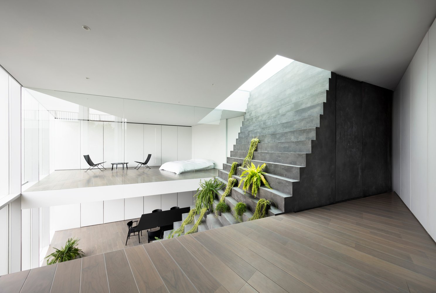 biophilic design_stairway house_nendo