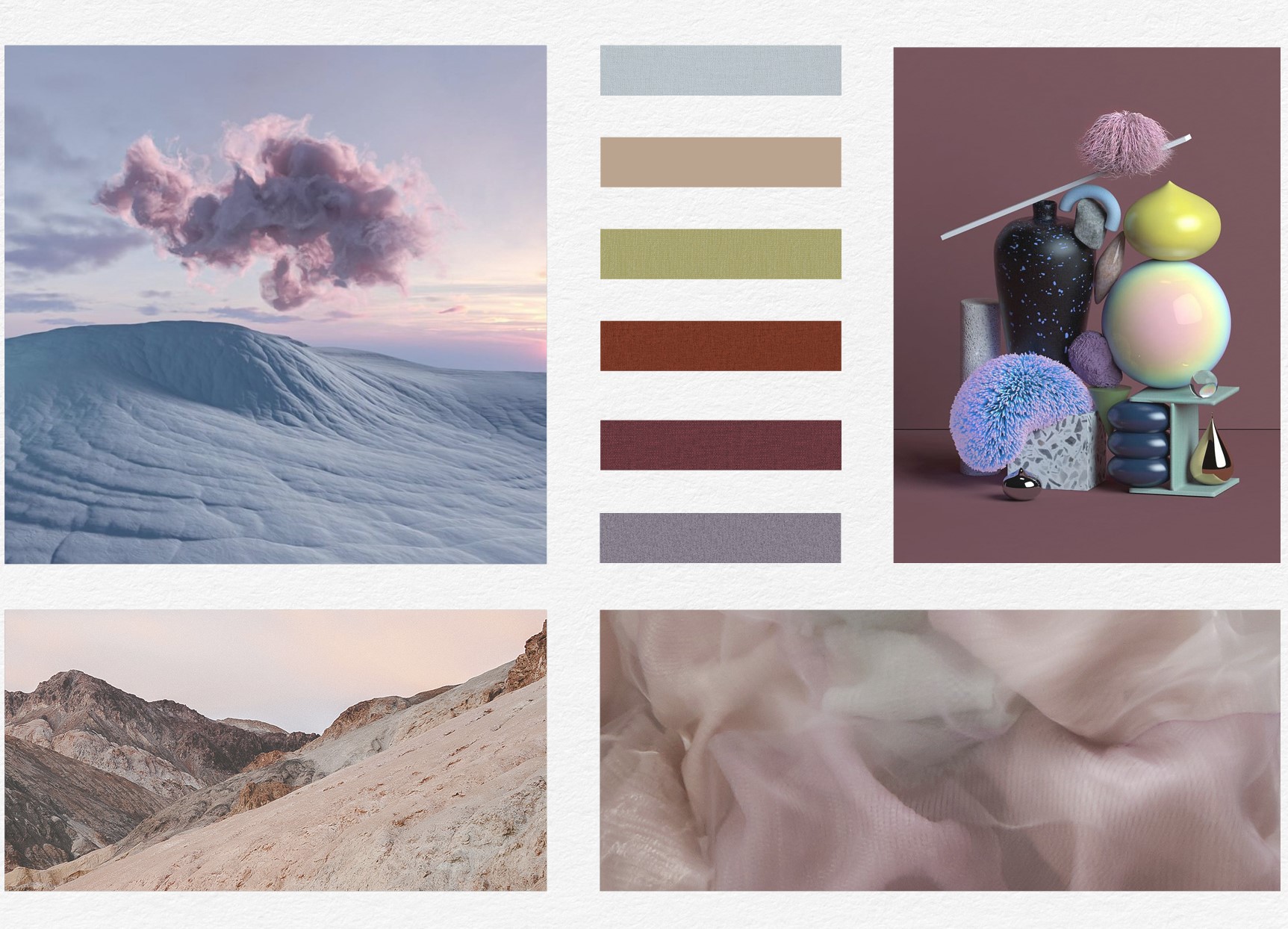 digitally authentic moodboard 2021 2022 trends