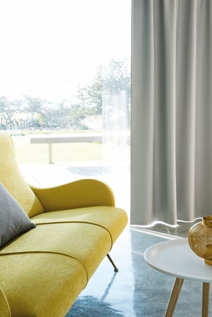 fr upholstery in happy yellow couch_blockbuster collection